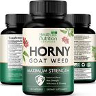 Horny Goat Weed for Men & Women - 1590mg Extra Strength Horny Goat Capsules