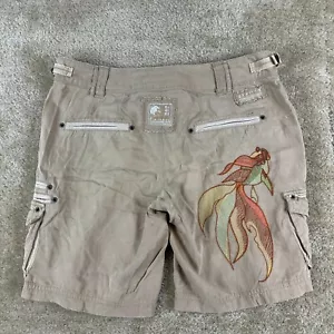 Da Nang womens shorts S Floral Embroidered Silk Cotton chinese surplus - Picture 1 of 13