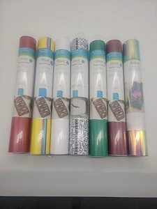 Cricut Lote de 7 Rollos Vinilo Premium y Holográfico - Imagen 1 de 10