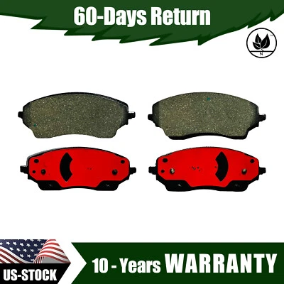 Rear Ceramic Brake Pads Fit for Ram ProMaster 1500 2500 3500, 2022-2023 Foto 1 de 4