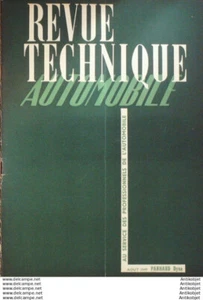Revue Technique Automobile Panhard Ford Canada 40#1949 - Foto 1 di 16