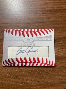 2006 Topps Sterling Baseball Cut Signatures Tom Seaver Autograph BBCUT-TS Mets - Picture 1 of 1