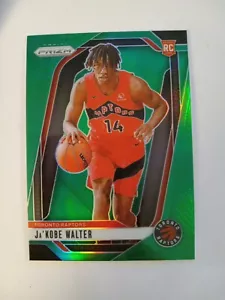 2024-25 Panini Prizm Basketball Ja’Kobe Walter #223 Green RC Raptors Rookie - Picture 1 of 7
