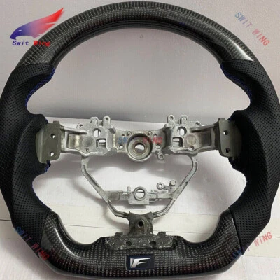 Volante de fibra de carbono real PARA Lexus IS 250 300 350 350C IS-F Sport Foto 1 de 4