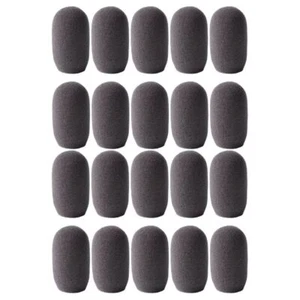 SupremeFit™ Headset Mic GREY Foam Windscreens - SMALL - 20-PAK CLOSEOUT - Picture 1 of 1