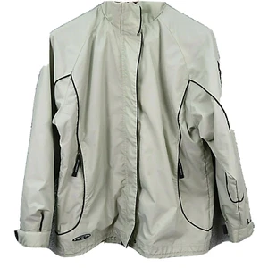 Stormtech Size XL Soft Shell Jacket Full Zip Mens Tan Khaki Logo: Delphi 2003 - Picture 1 of 11