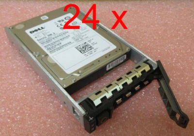 24x Dell 146GB 2.5" SAS 6GB/s 10K Hot-Plug HDD disk Caddy X160K PowerEdge Server - Image 1 of 4