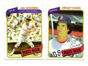 1980 Topps Boston Red Sox Team Set-27 Cards  - Picture 1 of 4