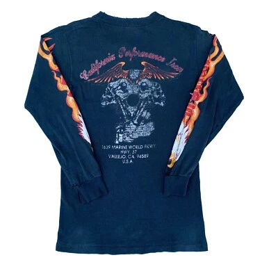 Vintage 80s Sun Faded Thrashed Harley Davidson T Shirt Size S - Image 1 of 4