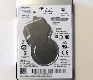 Seagate ST1000LM049 2GH172-170 LXM4 WU China (WN90) 2.5" 1000GB SATA 30AUG2019 - Imagen 1 de 1