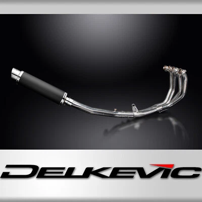 Silenciador de carbono redondo 4-1 14" escape completo Honda CBR600 F4I 2001-2006 Foto 1 de 4