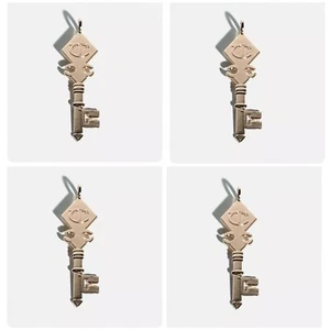 4x CHARLOTTE TILBURY Decorative Key Ornament for Keychain Collectible Rose Gold - Picture 1 of 11