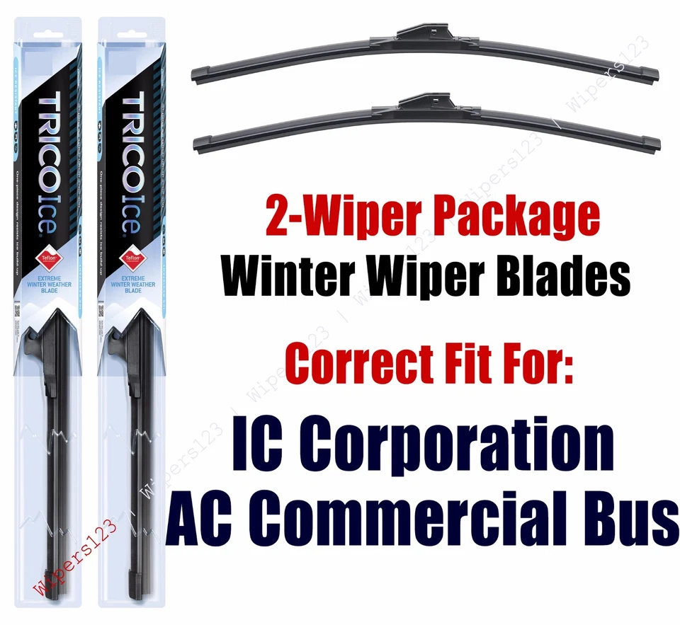 Limpiaparabrisas de invierno 2pk Super-Prem Fit 2012+ IC Corporation AC autobús comercial 35-220x2 Foto 1 de 1