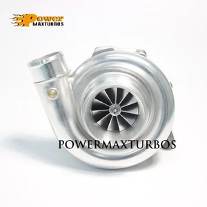 T76 Universal Performance Billet Turbo 0.68 P Trim T4 Turbine 3" V-band Exhaust - Picture 1 of 8