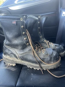 Danner Super Rain Forest 8 Zoll schwarz 11550.  Herren 11 Gore-Tex Composite Toe USA - Bild 1 von 9