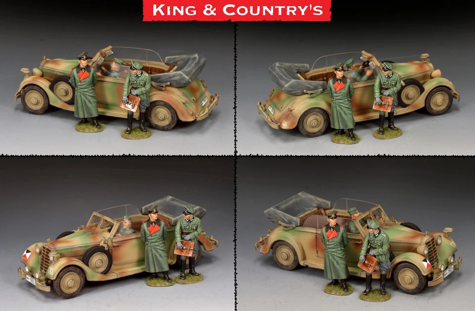King and (&) Country WH107  R's Staff Car (Normandy) - Photo 1/1