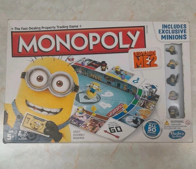 MONOPOLY Game Despicable Me Edition Exclusive Play Pieces Minions - Image 1 of 4