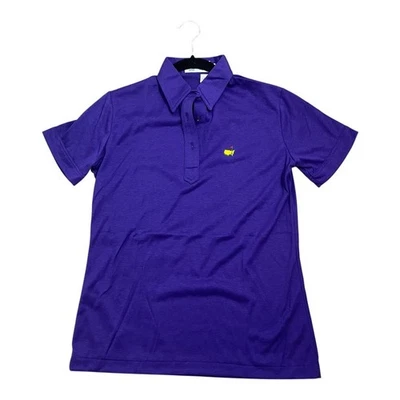 Augusta National Masters Polo Vintage Size Medium Purple Cotton Blend - Image 1 of 4