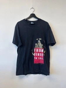 Camisa From First To Last Para Hombre Grande Banda Negra Gráfica Emo Rock Alstyle Camiseta - Imagen 1 de 5