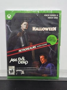 New/Sealed Halloween & Ash vs Evil Dead: RetroRealms XBOX Series X One - Picture 1 of 2