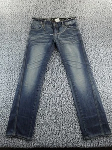 Jeans Diesel para mujer talla 29 azul desgastado detalle de cadena tiro bajo pierna recta Y2K - Imagen 1 de 16