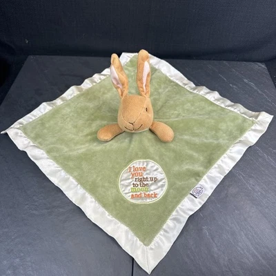 Adivina cuánto te amo conejito Lovey 15" peluche bebé juguete manta Foto 1 de 4