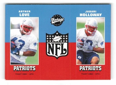2001 Upper Deck Vintage #268 Arther Love / Jabari Holloway Rookie RC - Image 1 of 2