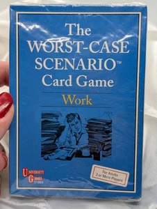 Worst-Case Scenario Card Game: Work Edition 2003 Vintage Neu in OVP - Bild 1 von 2