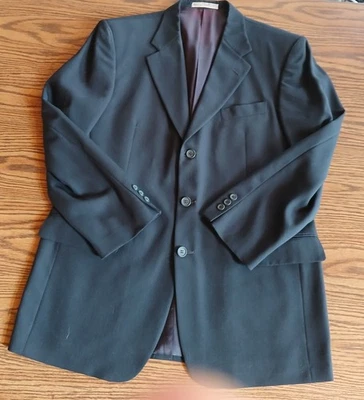 Blazer Hombre Azul Marino Talla 40R de Emanuel Ungaro para Marshall Field's EXCELENTE Foto 1 de 4