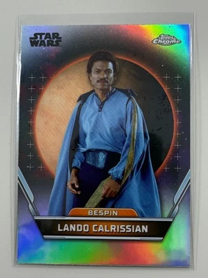 Topps Star Wars 2024 Hyperspace Lando Calrissian Bespin Refractor #75 - Image 1 of 3