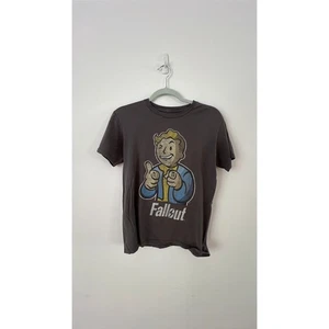 Graues Fallout Grafik T-Shirt, klein - Bild 1 von 4