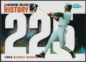 Refractores Barry Bonds 2005 Topps Chrome Update Home Run History #BB225 Giants🔥 - Imagen 1 de 2