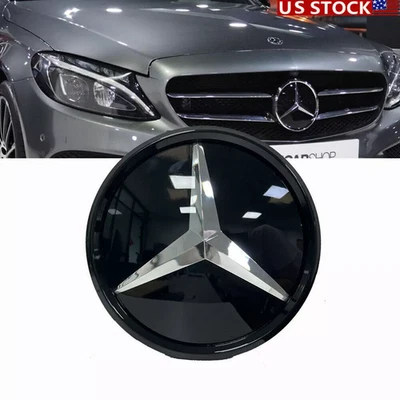 Fit For Mercedes Benz 2011-18 GL550/GL350 Front Grille Mirror Emblem Star Badge+ Foto 1 de 4
