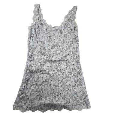 Camiseta sin mangas Soft Surroundings para mujer mediana floral elástica Boho Cottagecore Foto 1 de 4