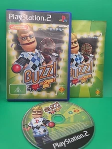 Buzz!: The Sports Quiz - PS2 - PAL - Complete W Manual - Foto 1 di 3