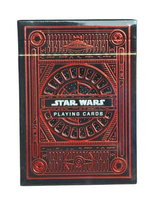 Star Wars Premium Dark Side Red Playing Cards by Theory 11 NEW SEALED - Image 1 of 3
