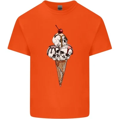 Ice Cream Skull Kids T-Shirt Childrens - Image 1 of 4
