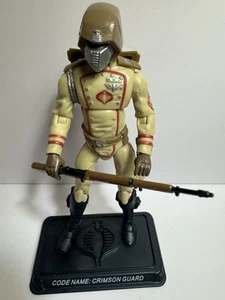 25TH ANNIVERSARY HASBRO G.I JOE COBRA DESERT ASSAULT CRIMSON GUARD 3,75" lose - Bild 1 von 4