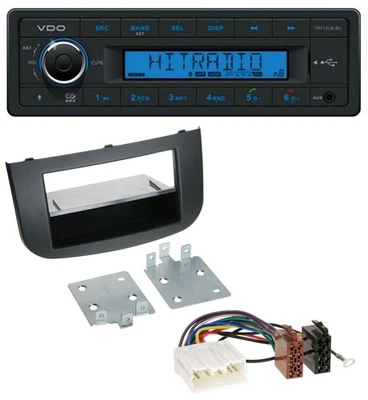 VDO Bluetooth AUX USB MP3 Autoradio für Mitsubishi Colt Z30/Z30G/Z3B/Z3V ab 08 - Bild 1 von 4