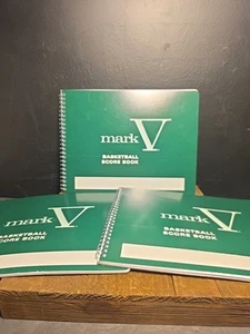 Markwort Mark V Basketball Scorebook LOTTO DI 3 SPARTITI! - Foto 1 di 3