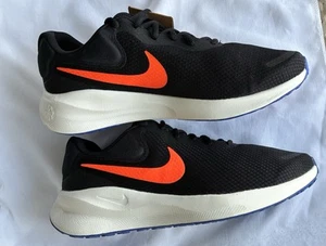 Größe 11 - Nike Revolution 7 (Wide) Black Hyper Crimson "BOX NO LID" - Bild 1 von 9