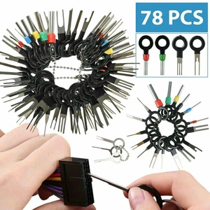 78PCS/Set Wire Terminal Removal Tool Car Electrical Wiring Crimp Connector Qyjjq - Picture 1 of 12