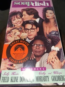 Soapdish (VHS, 1991) Sally Field Robert Downey Jr. Whoopi Goldberg. Brand new! - Bild 1 von 1