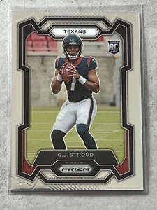 2023 Panini Prizm CJ Stroud Base True Rookie RC #339 Houston Texans - Picture 1 of 2