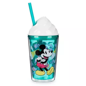 Disney Store Oh My Disney Mickey & Minnie Mouse Eiskuppel Becher mit Strohhalm - Bild 1 von 2