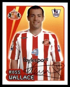 Merlin Premier League 2007/08 Ross Wallace Sunderland No. 544