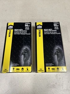 Project Source 50-Count Nitrile Disposable Cleaning Gloves 2-PACK (100 GLOVES) - Picture 1 of 2