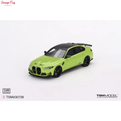TSM 430738 1/43 BMW AC SCHNITZER M3 COMPETITION (G80) SAO PAULO YELLOW - Image 1 of 4