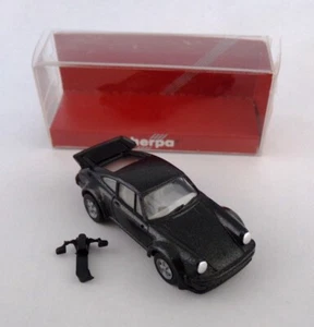 HERPA Porsche 911 Turbo (Metallic Grey) 1/87 HO Scale Plastic Model NEW, RARE! - Picture 1 of 11