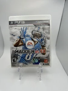 Madden NFL 13 PS3 Playstation 3 - Game & Case - Picture 1 of 3